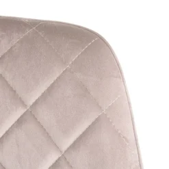 HOMLA Krzeslo Shelton Welurowe Bezowe 56X60X84Cm