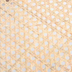 HOMLA Krzeslo Verdura Drewniane Z Naturalnym Rattanem 46X52X80 Cm