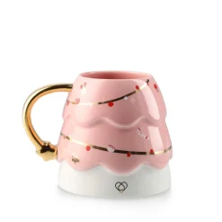 HOMLA Kubek Eilis Choinka Rozowa 0,45 L