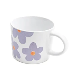 HOMLA Kubek Gradas W Duze Fioletowe Kwiaty 0,3 L