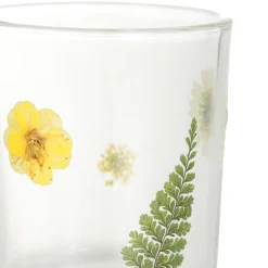 HOMLA Kubek Lazienkowy Aralia W Kwiaty 7.5X7.5X9 Cm