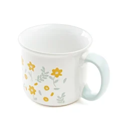 HOMLA Kubek Tulina W Zolte Kwiaty 0,45 L