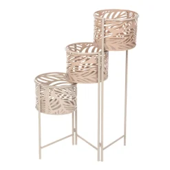 HOMLA Kwietnik Floero Z Azurowymi Donicami 64X24X75 Cm