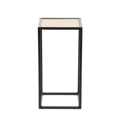 HOMLA Kwietnik Roh Metalowy Czarny 23X23X45 Cm