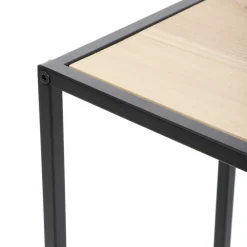 HOMLA Kwietnik Roh Metalowy Czarny 23X23X45 Cm