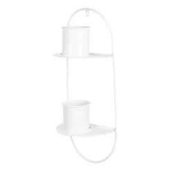 HOMLA Kwietnik Roh Wiszacy Ecru 26X16X65 Cm