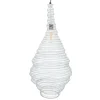 ATMOSPHERA Lampa Ali Sufitowa Srebrna 82 Cm