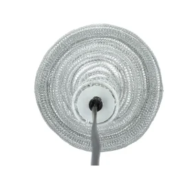 ATMOSPHERA Lampa Ali Sufitowa Srebrna 82 Cm