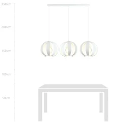 EMIBIG Lampa Galia Wiszaca 3-Punktowa