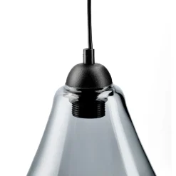 HOMLA Lampa Miste Wiszaca Grafitowa 24X24X180 Cm