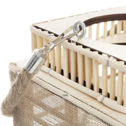 HOMLA Lampion Avli Naturalny 15X15X23 Cm