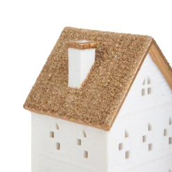 HOMLA Lampion Coro Z Brokatowym Dachem 6,8X6,5X10 Cm