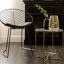 HOMLA Lampion Galia Szklany 15X20 Cm