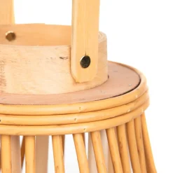 HOMLA Lampion Garnitto Pleciony Naturalny 10,5X30 Cm