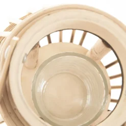 HOMLA Lampion Garten Maly Naturalny 14X17 Cm