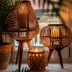 HOMLA Lampion Masaya Ogródowy 15X11X61 Cm