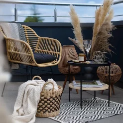 HOMLA Lampion Masaya Ogródowy 15X11X61 Cm