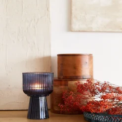 HOMLA Lampion Taza Granatowy 10X13 Cm