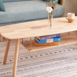 HOMLA Lawa Meron Naturalny 120X50X46,5 Cm