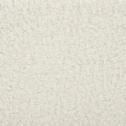 HOMLA Lawka Elsa Bezowa W Tkaninie Teddy 120X40X44 Cm