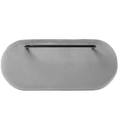 HOMLA Lawka Ina W Tkaninie Jasnoszara 95X45X61 Cm