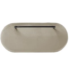 HOMLA Lawka Ina Welurowa Bezowa 95X45X61 Cm