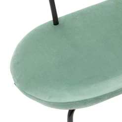 HOMLA Lawka Ina Welurowa Mietowa 95X45X61 Cm