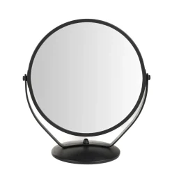 HOMLA Lusterko Makeda Czarne 21.5X12X23 Cm