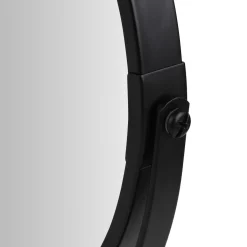 HOMLA Lusterko Makeda Czarne 21.5X12X23 Cm