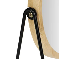 HOMLA Lusterko Nikie Czarne 15,4X15,4X1,4Cm