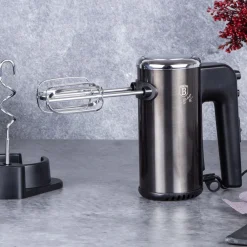 BERLINGER HAUS Mikser Metallic Black Reczny 300 W