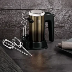 BERLINGER HAUS Mikser Metallic Black Reczny 300 W