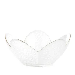 HOMLA Miseczka Livel Kwiat Ze Zlotym Rantem L 16X7 Cm