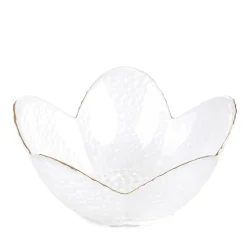 HOMLA Miseczka Livel Kwiat Ze Zlotym Rantem L 16X7 Cm