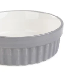 HOMLA Miska Catty Dla Kota Z Lapka Szara 12X4 Cm