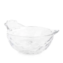 HOMLA Miska Fabero Szklana Kura 11X14X7 Cm