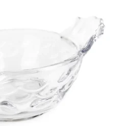 HOMLA Miska Fabero Szklana Kura 11X14X7 Cm