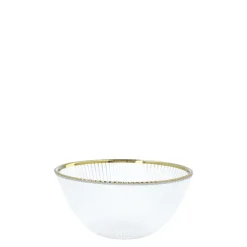HOMLA Miska Megalo Ze Zlotym Rantem 15X7 Cm