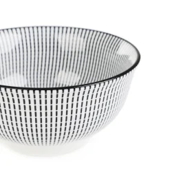 HOMLA Miska Navia Czarna 12 Cm