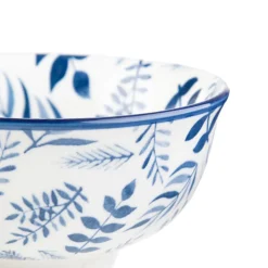 HOMLA Miska Navia Granatowa W Listki 12 Cm