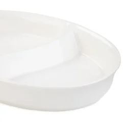 HOMLA Naczyńie Do Serwowania Nelson Z Przegrodka Matowe 35X25X6 Cm