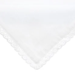 HOMLA Obrus Asen Z Koronkowym Wykonczeniem 130X180