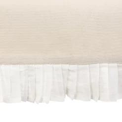 HOMLA Obrus Linela Z Bawelniana Falbanka 130X180 Cm