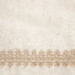 HOMLA Obrus Lintilo Z Jutowa Aplikacja 130X180 Cm