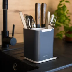 VIALLI DESIGN Ociekacz Livio Duo Na Sztućce 11X11 Cm