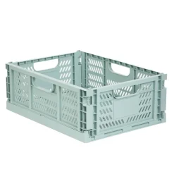 HOMLA Organizer Aiden Skrzynka Zielony Duzy 29.7X40X15Cm