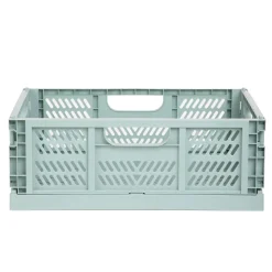 HOMLA Organizer Aiden Skrzynka Zielony Duzy 29.7X40X15Cm