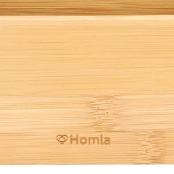 HOMLA Organizer Bambou Kuchenny Bambusowy 25X13 Cm
