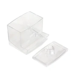 HOMLA Organizer Falsa Transparentny 8,7X7X8 Cm