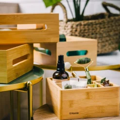 HOMLA Organizer Vati Bambusowy 30,5X22 Cm